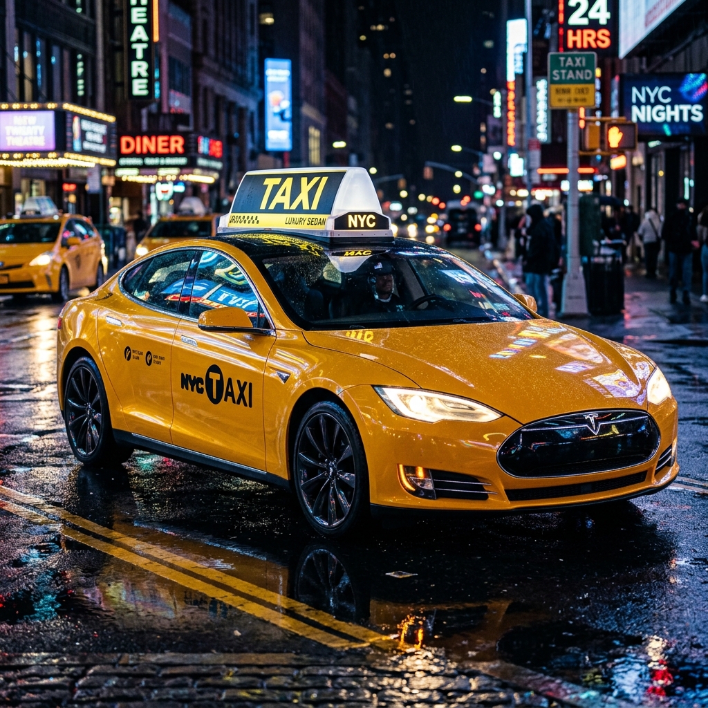 CabHub Yellow Sedan Premium NYC Cab